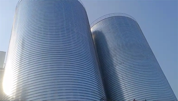 疏附2座混凝土高架卷板仓